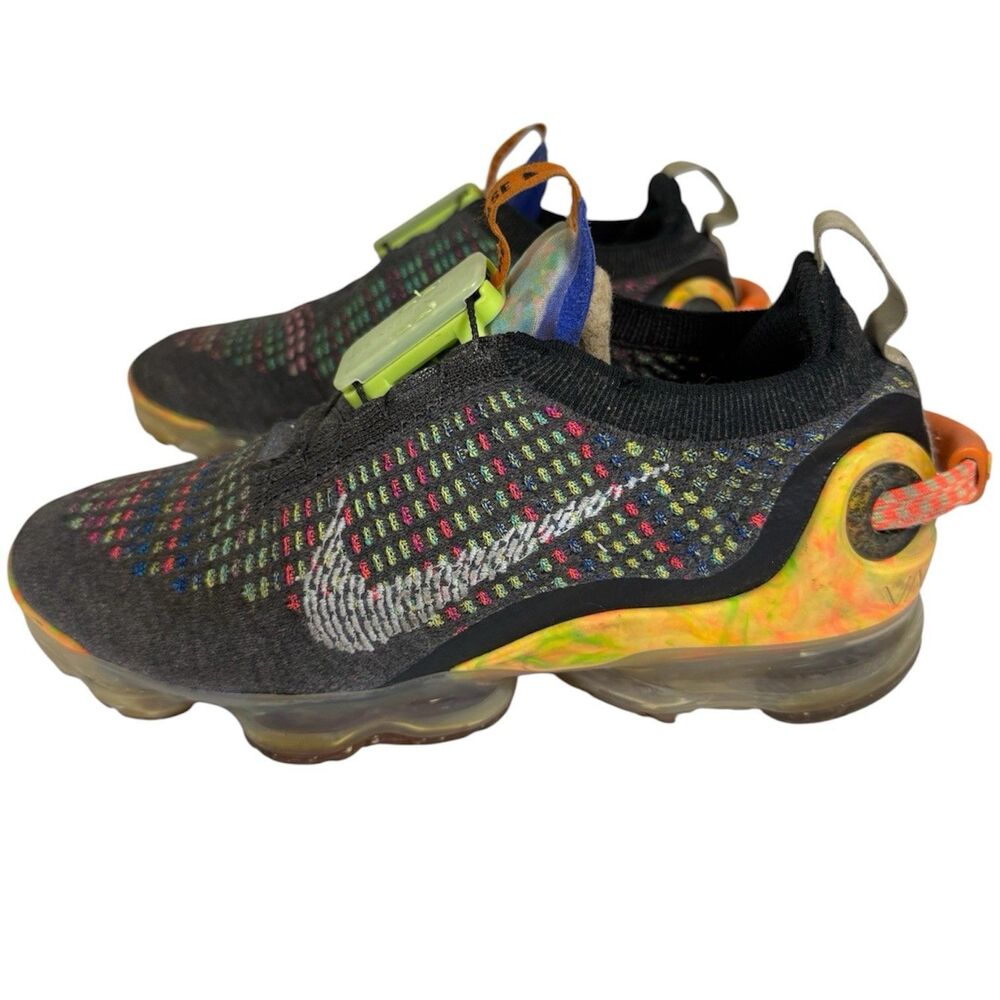 Nike Air VaporMax 2021 FK Shoes Womens Size 7 Multicolor Sneakers CJ6741-002